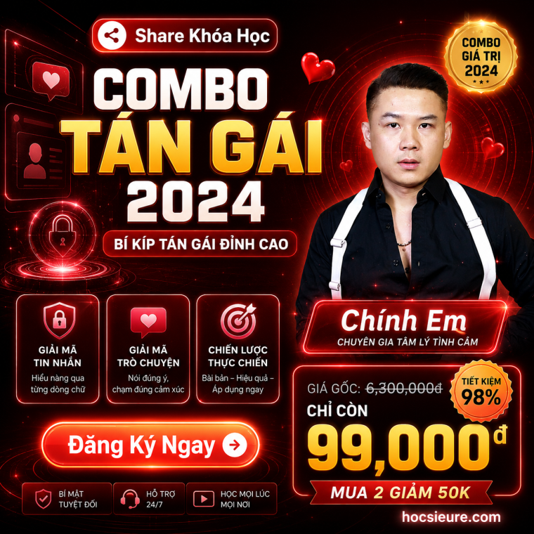 Trọn Bộ Khóa Học Lai H Và Sách – Chính Em