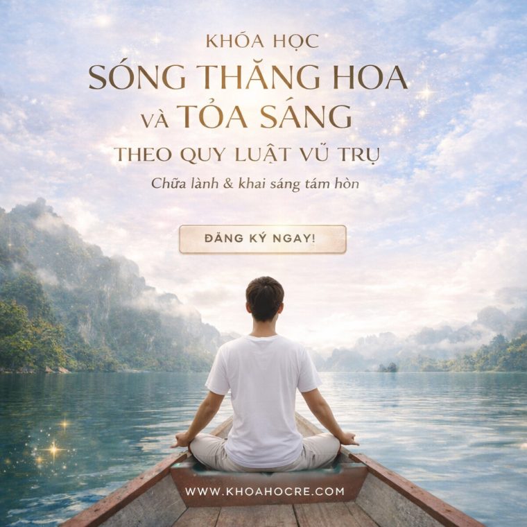 Khóa Học Sống Thăng Hoa Và Tỏa Sáng Theo Quy Luật Vũ Trụ – Nâng Cao