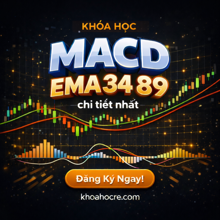 Khóa Học Trading Bằng MACD EMA Chi Tiết Nhất – Lộ Trình 9 Buổi Thực Chiến