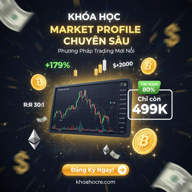 Khóa Học Market Profile TPO Trading Chuyên Sâu – Hiểu Bản Chất Dòng Tiền Tổ Chức