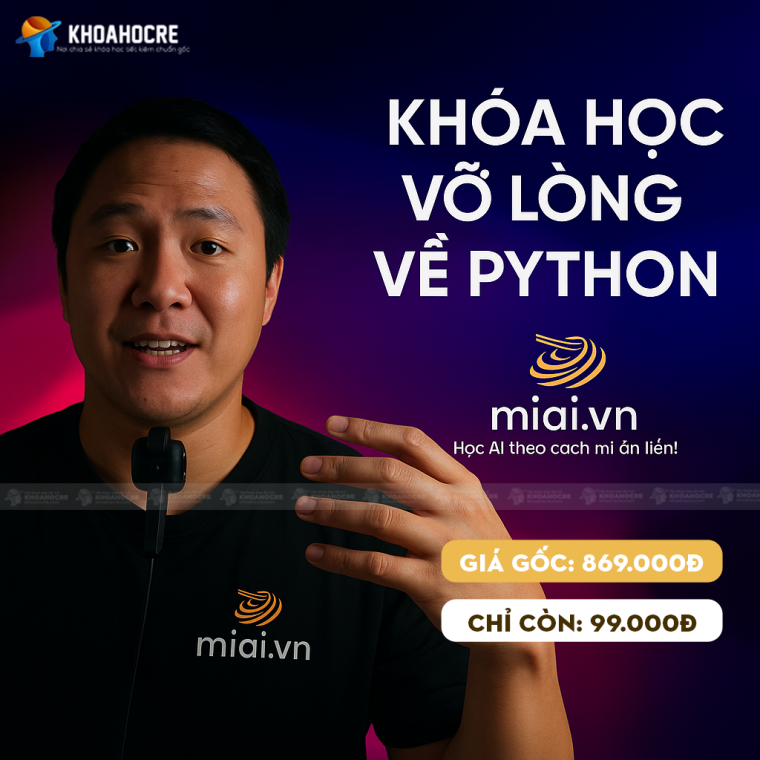 Khóa Học Vỡ Lòng Về Python – Mì AI Khóa Học Vỡ Lòng Về Python – Mì AI